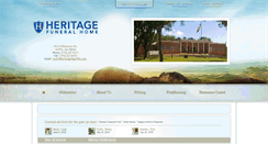 Desktop Screenshot of heritagefhgriffin.com